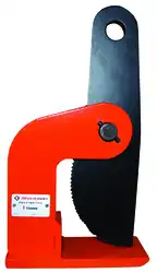 High stability horizontal plate clamp 500 to 3000 kg
