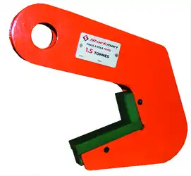 Steel or concrete pipes horizontal clamp 1500 and 3000 kg
