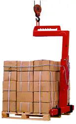 Adjustable crane forks 1000 to 5000 kg