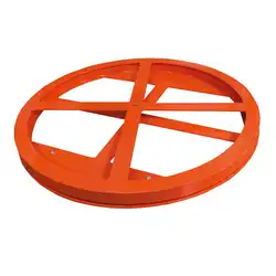 Turntable ring for HW scissor lift tables