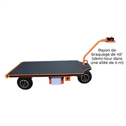 Powered platform truck 800 kg