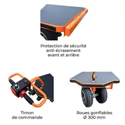 Powered platform truck 800 kg