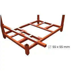 Portable stack rack 1800 kg