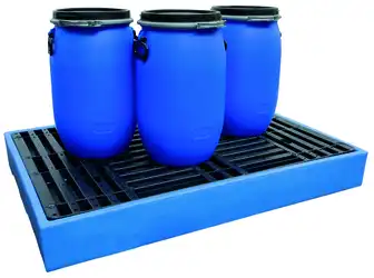 Spill containment platform 1000 and 2000 kg