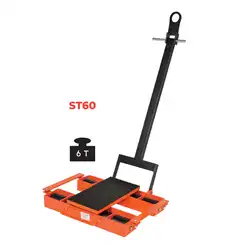 Steerable load skates 3 to 12 ton