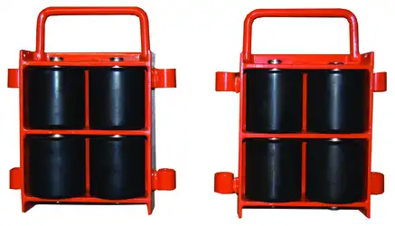 Adjustable load skates 6 to 24 ton