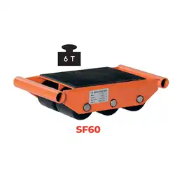 Fixed wheeled load skates 1000 to 6000 kg