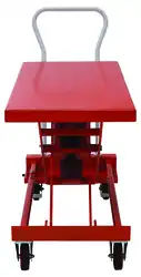 Self-leveling scissor lift table 210 and 400 kg