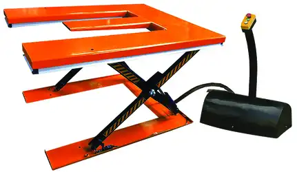 E-shaped electric lift table 1000 and 2000 kg