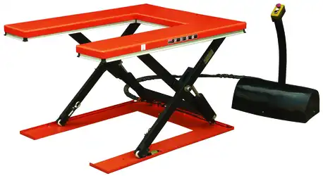 U-shaped electric lift table 1000 and 1500 kg