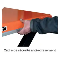 Low-profile budget electric lift table 1000 kg