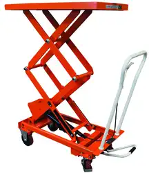 Manual high lift table 300 to 800 kg