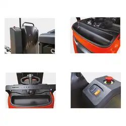 Stand-on tow truck with 3000 kg or 5000 kg load capacity