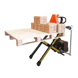 Electric scissor lift pallet truck 1000 and 1500 kg