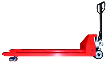 Extra-long manual pallet truck 3500 kg