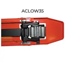 Low-profile 35 and 51 mm manual pallet truck 1000 and 1500 kg