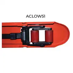 Low-profile 35 and 51 mm manual pallet truck 1000 and 1500 kg