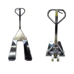 304 and 316 stainless steel premium manual pallet truck 2500 kg