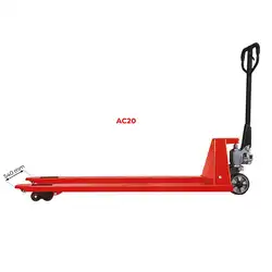 Long manual pallet truck 2000 kg