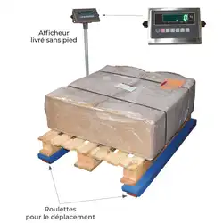 U-shape pallet weighing scale 1000 and 2000 kg