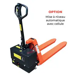 Electric scissor lift pallet truck 1000 and 1500 kg