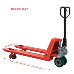 Manual Silent Pallet Truck 2500kg