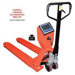 Weighing scale pallet truck 2000 kg